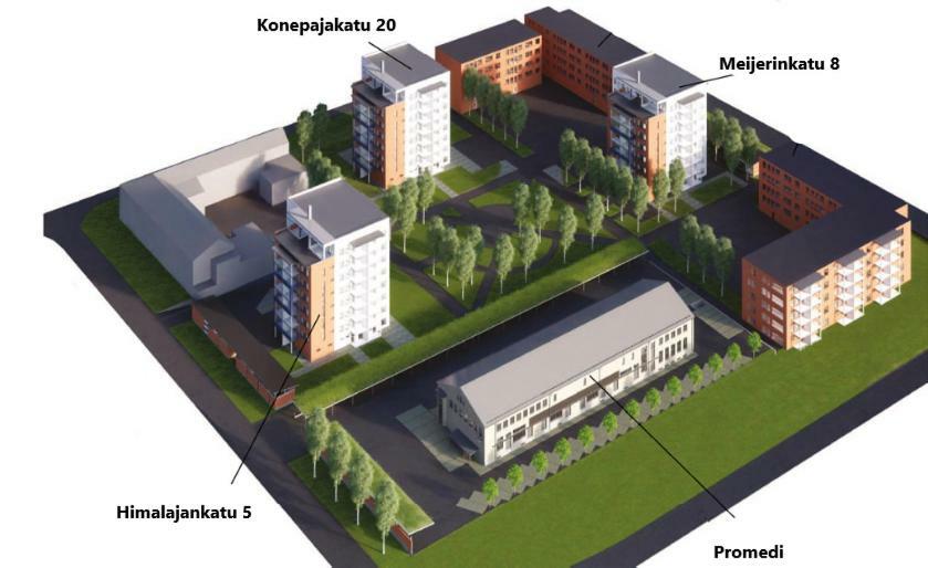 Pro Apartments 2 Vasa Eksteriør bilde